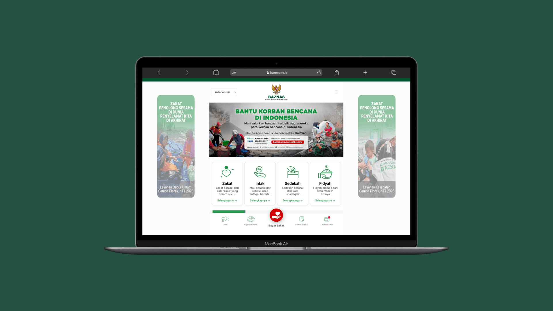 BAZNAS Website