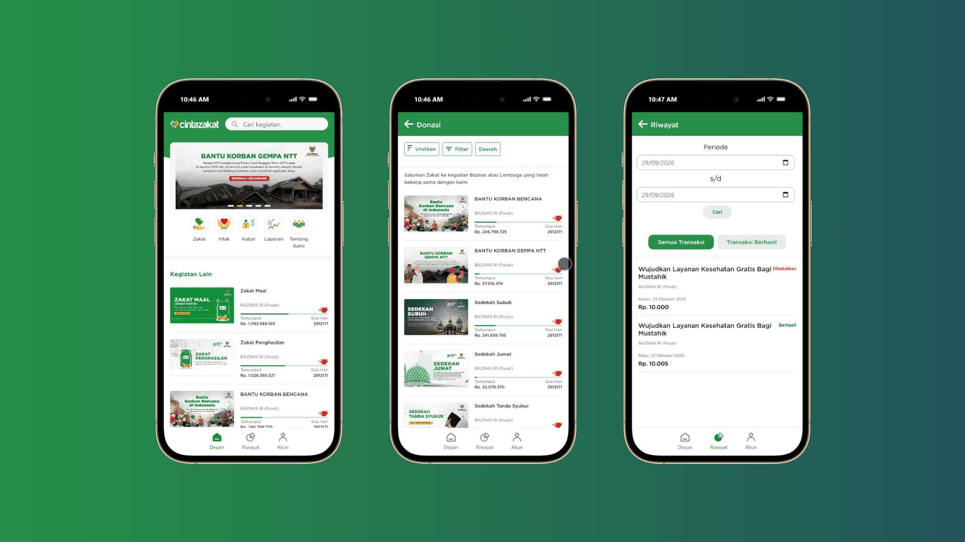 Cinta Zakat App