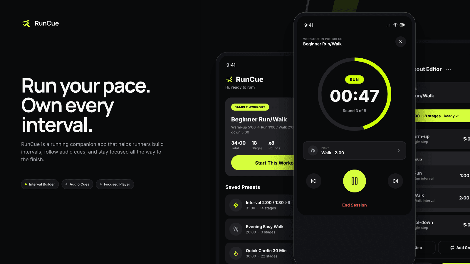 RunCue App